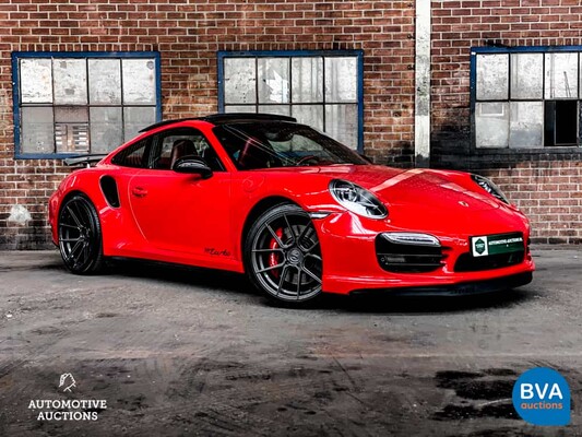 Porsche 911 Turbo 3.8 SportChrono 520hp 991 2014, N-735-RZ.