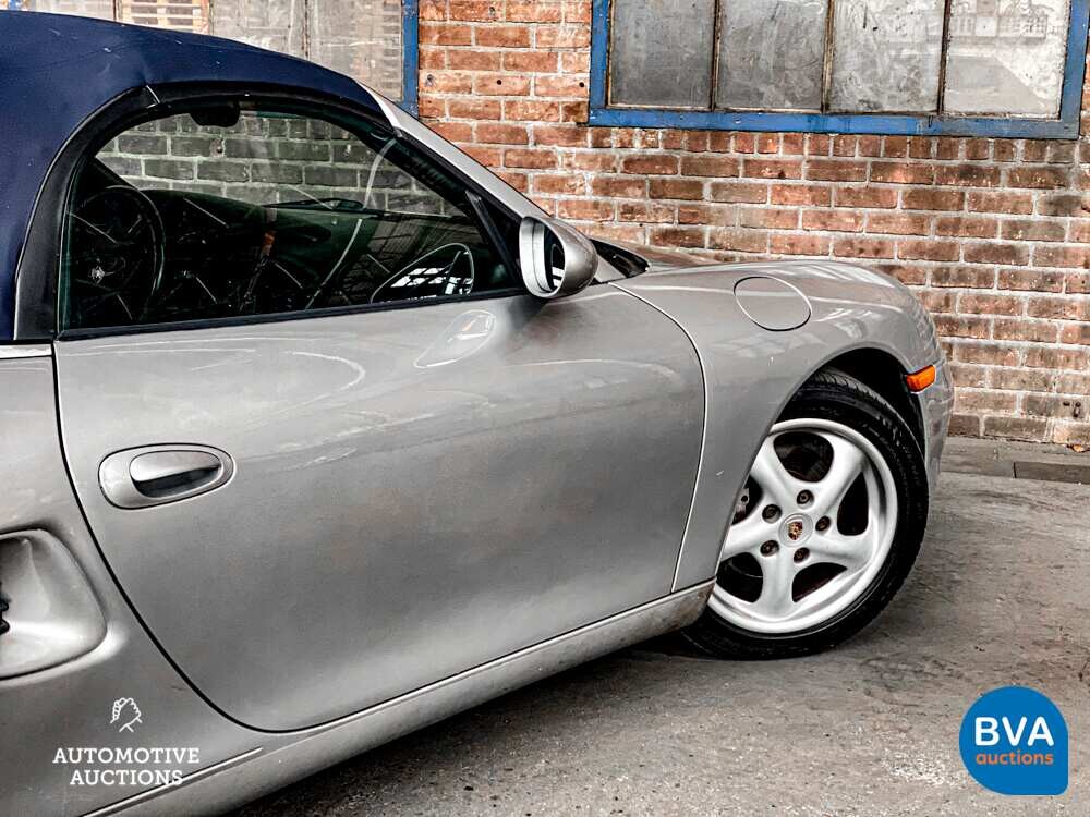 Porsche Boxster 986 2.5 204pk 1999 Cabriolet, YOUNGTIMER