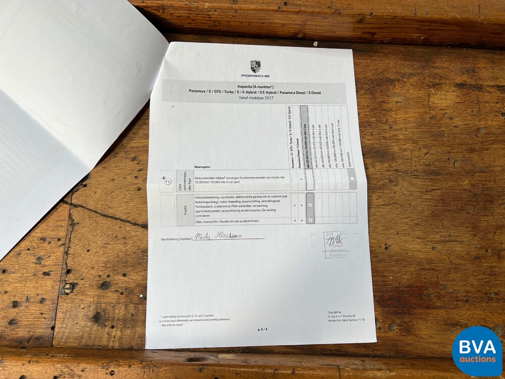 Porsche Panamera 4.0 Turbo S E-Hybrid SportChrono 680PS 2018 -Org. NL-, SR-852-J.