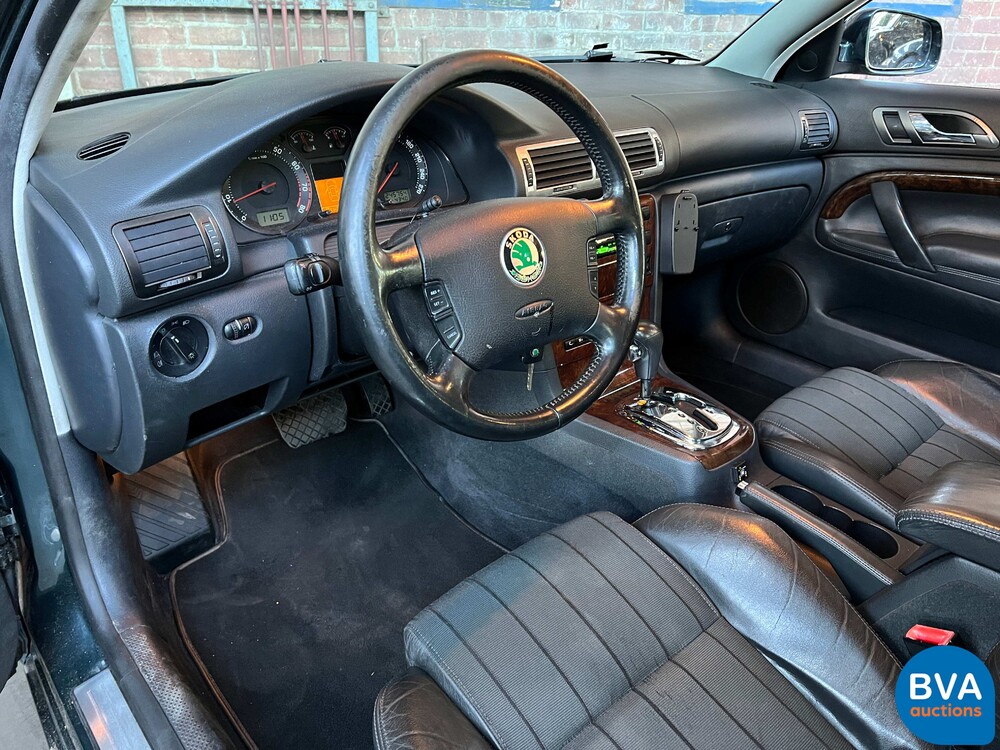 Skoda Superb 2.8 V6 Elegance 193pk 2004 -YOUNGTIMER-, HZ-728-K.