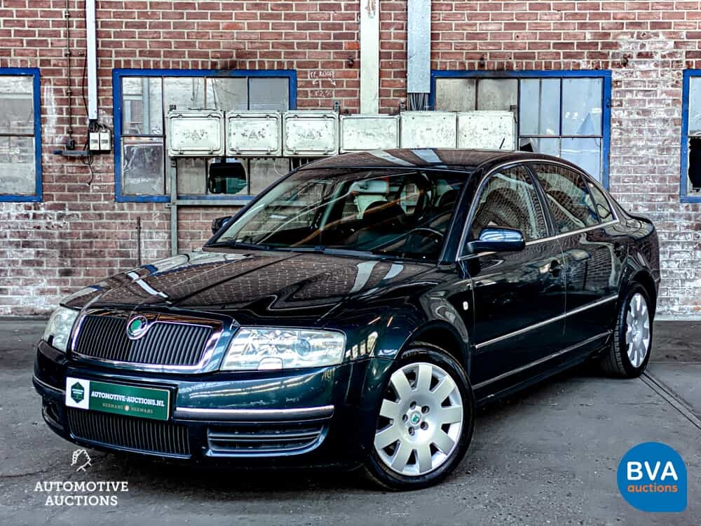 Skoda Superb 2.8 V6 Elegance 193pk 2004 -YOUNGTIMER-, HZ-728-K.