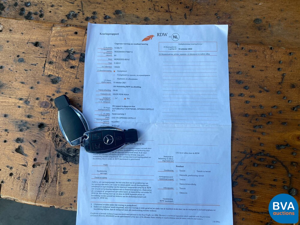 2017 Mercedes-Benz C220d C-Klasse Cabriolet 170 PS, N-005-FV.