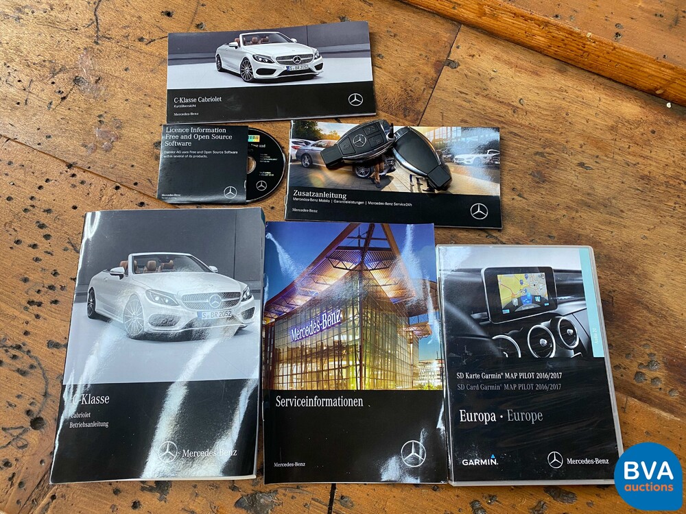 2017 Mercedes-Benz C220d C-Klasse Cabriolet 170 PS, N-005-FV.
