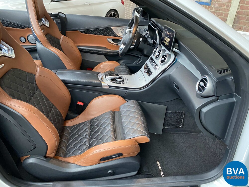 Mercedes-Benz C63s AMG Cabriolet Edition-1 DESIGNO 4.0 V8 510PS 2017.