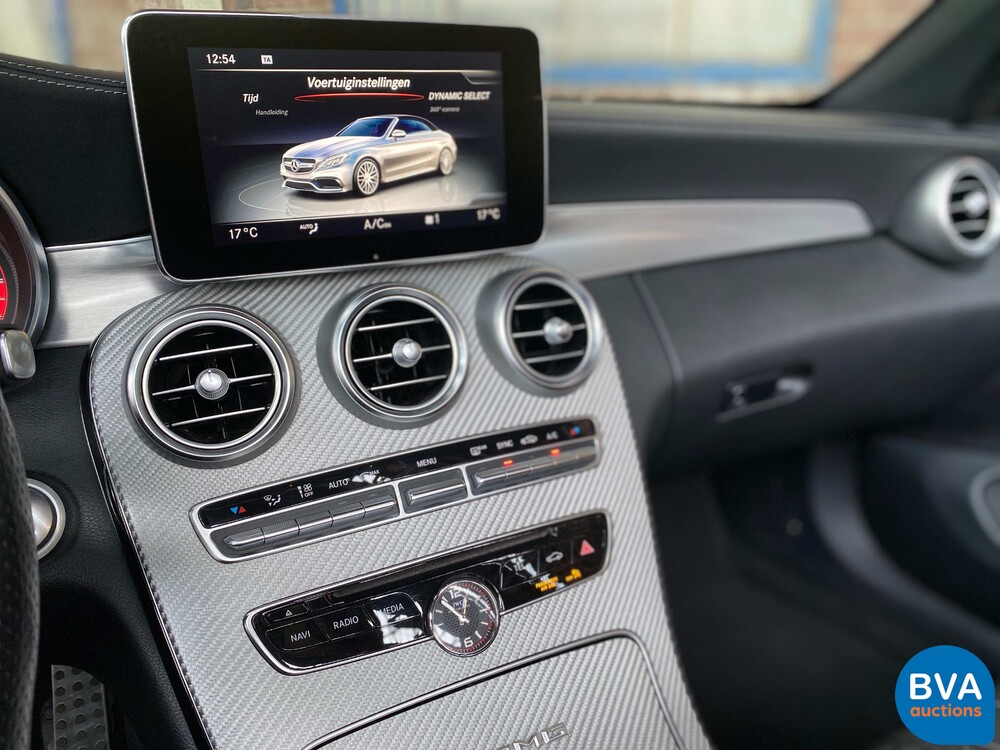 Mercedes-Benz C63s AMG Cabriolet Edition-1 DESIGNO 4.0 V8 510PS 2017.
