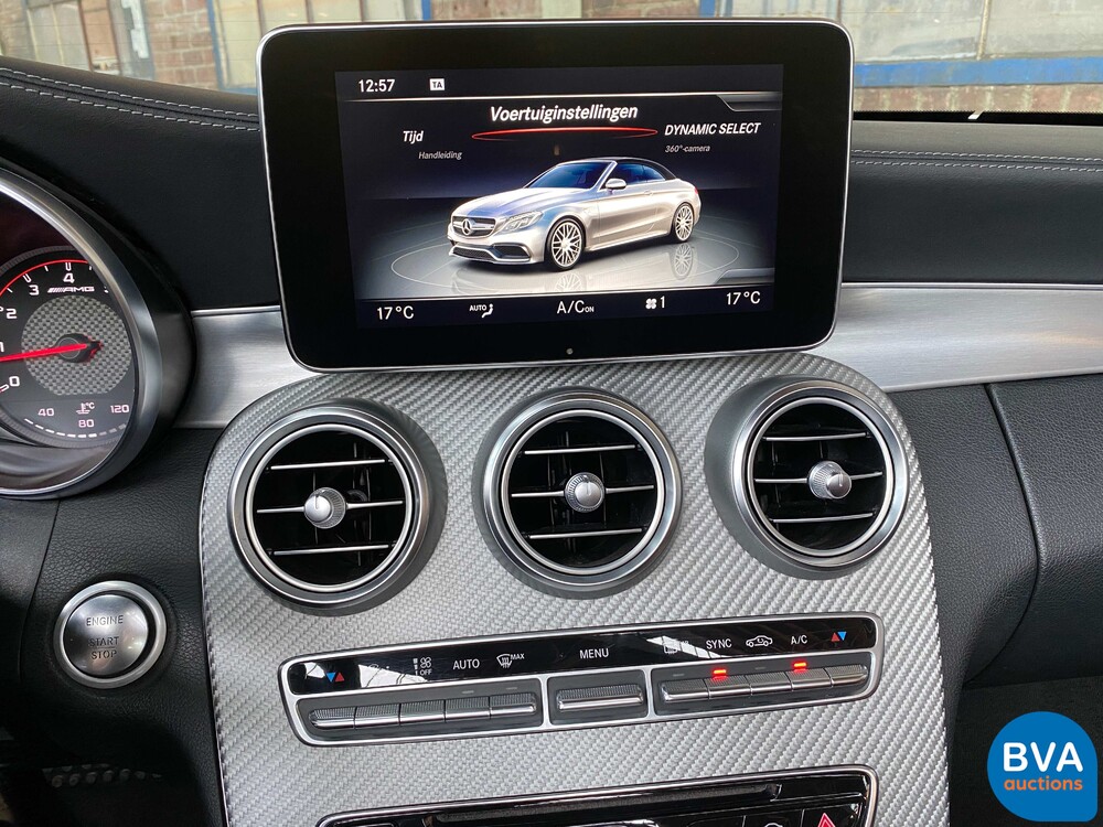 Mercedes-Benz C63s AMG Cabriolet Edition-1 DESIGNO 4.0 V8 510PS 2017.