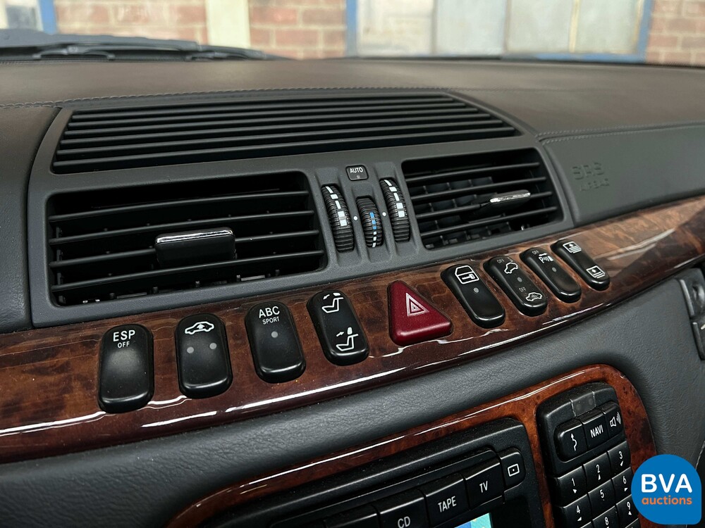 Mercedes-Benz S600 Long S-Class 367hp 2000 W220 -Org. NL-, 15-FJ-KT.