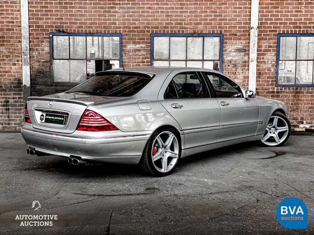 Mercedes-Benz S600 Long S-Class 367hp 2000 W220 -Org. NL-, 15-FJ-KT.