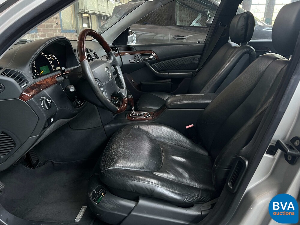 Mercedes-Benz S600 Long S-Class 367hp 2000 W220 -Org. NL-, 15-FJ-KT.