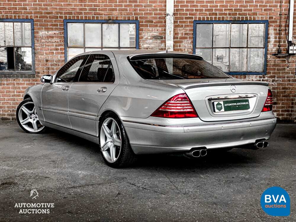 Mercedes-Benz S600 Long S-Class 367hp 2000 W220 -Org. NL-, 15-FJ-KT.