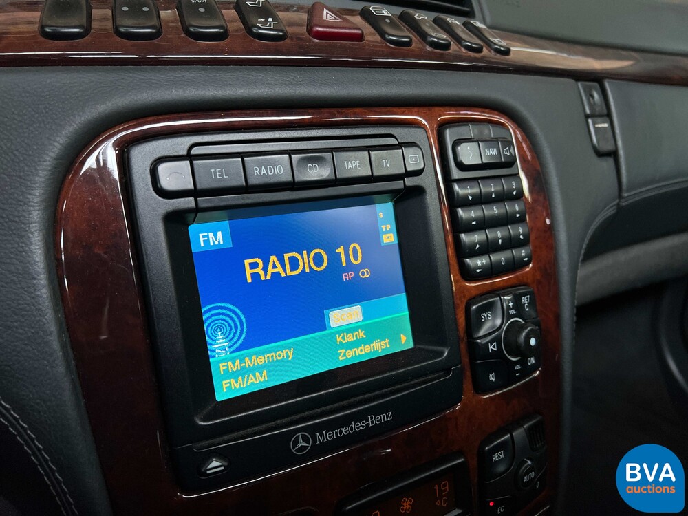 Mercedes-Benz S600 Long S-Class 367hp 2000 W220 -Org. NL-, 15-FJ-KT.