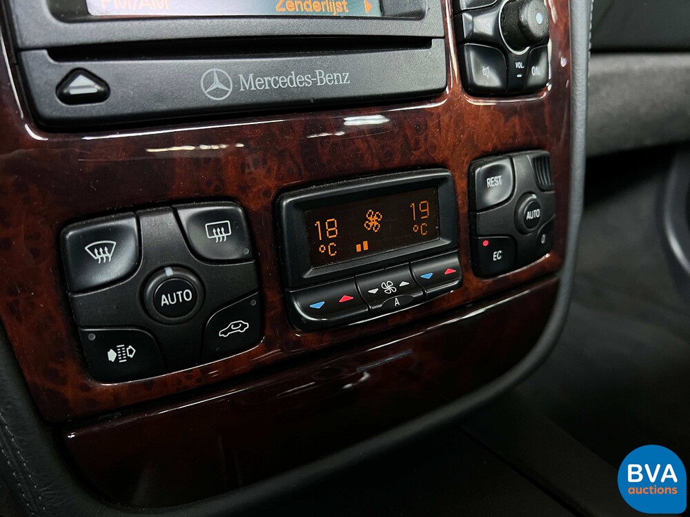 Mercedes-Benz S600 Long S-Class 367hp 2000 W220 -Org. NL-, 15-FJ-KT.