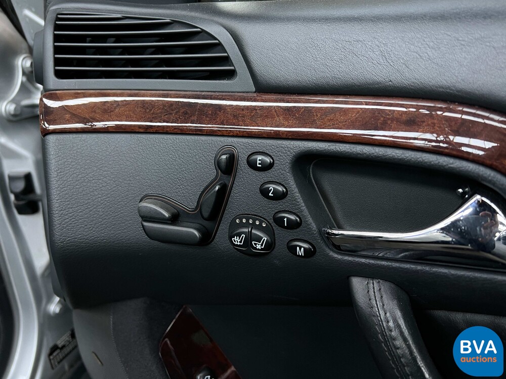 Mercedes-Benz S600 Long S-Class 367hp 2000 W220 -Org. NL-, 15-FJ-KT.