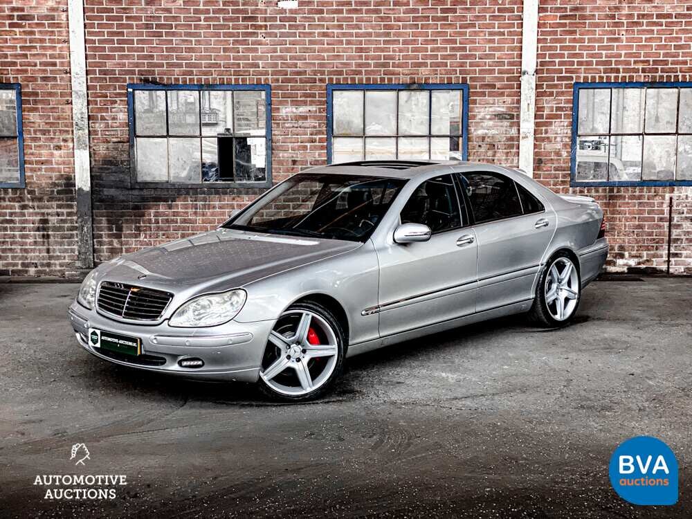 Mercedes-Benz S600 Long S-Class 367hp 2000 W220 -Org. NL-, 15-FJ-KT.
