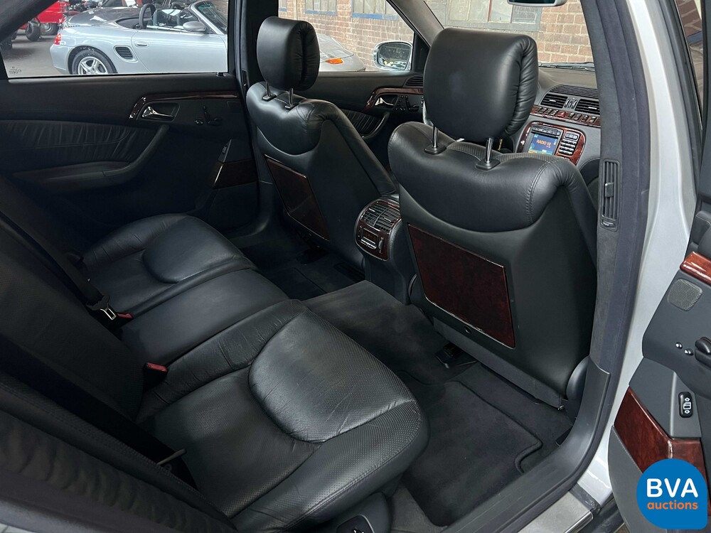 Mercedes-Benz S600 Long S-Class 367hp 2000 W220 -Org. NL-, 15-FJ-KT.