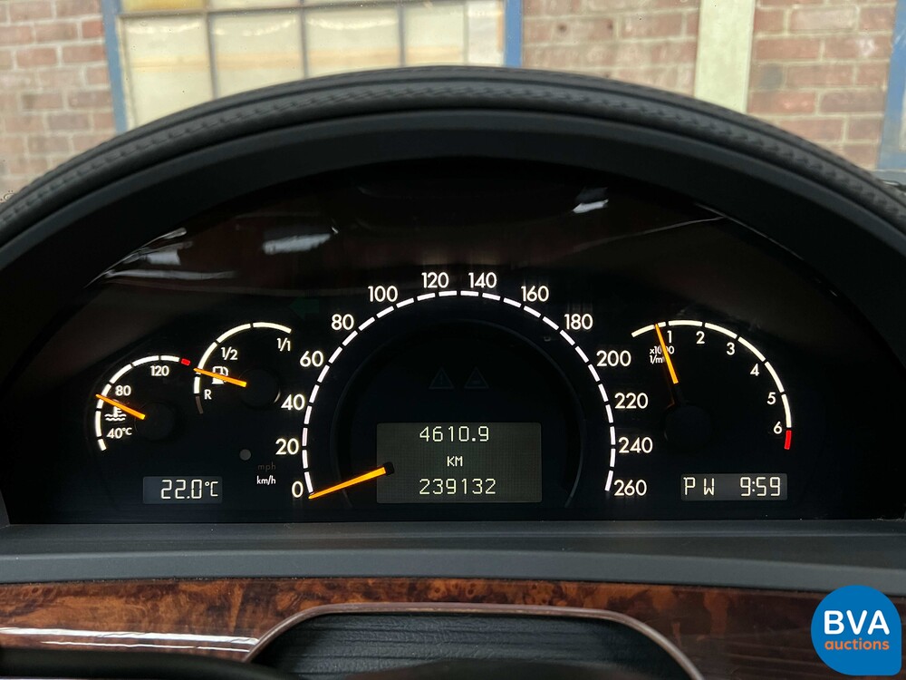 Mercedes-Benz S600 Long S-Class 367hp 2000 W220 -Org. NL-, 15-FJ-KT.