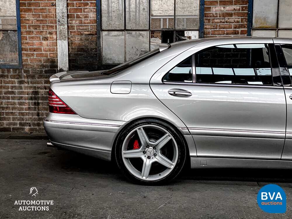 Mercedes-Benz S600 Long S-Class 367hp 2000 W220 -Org. NL-, 15-FJ-KT.