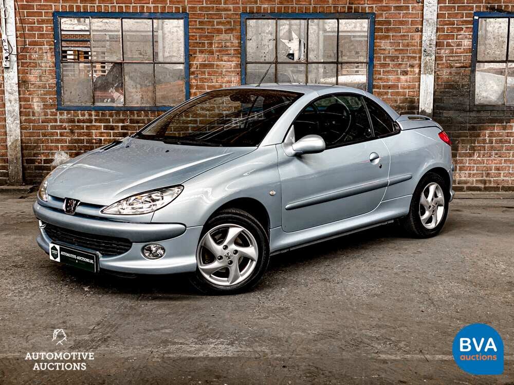 Peugeot 206 CC 2.0 136pk 2002 Cabriolet -Org. NL-, 65-JR-DG
