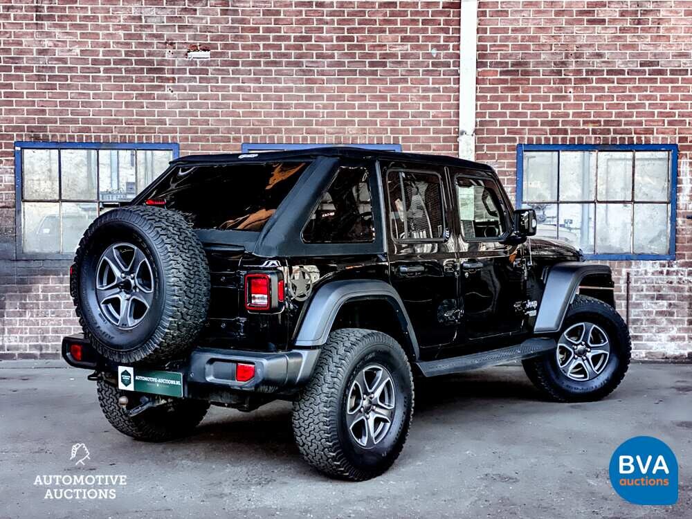 Jeep Wrangler 2.2D Sahara Cabriolet 200pk 2019, VRS-62-B
