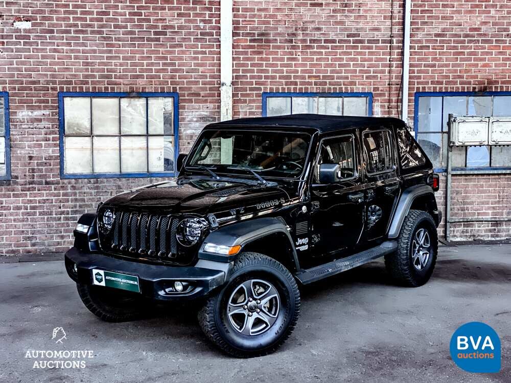 Jeep Wrangler 2.2D Sahara Cabriolet 200pk 2019, VRS-62-B