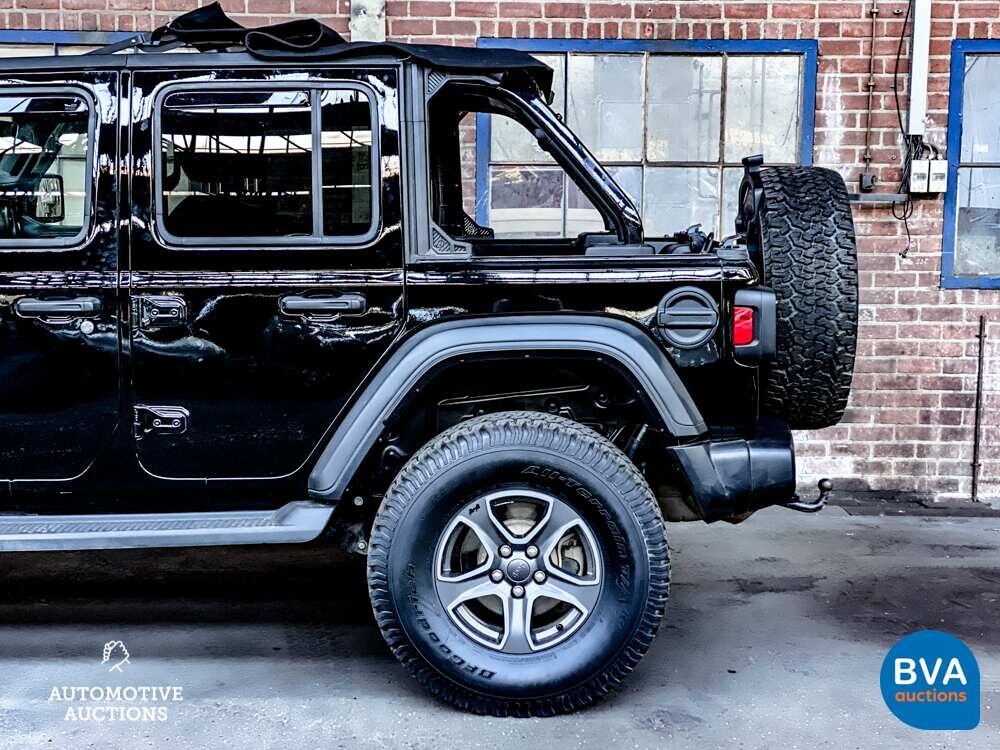 Jeep Wrangler 2.2D Sahara Cabriolet 200pk 2019, VRS-62-B