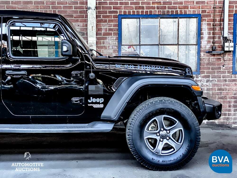 Jeep Wrangler 2.2D Sahara Cabriolet 200pk 2019, VRS-62-B