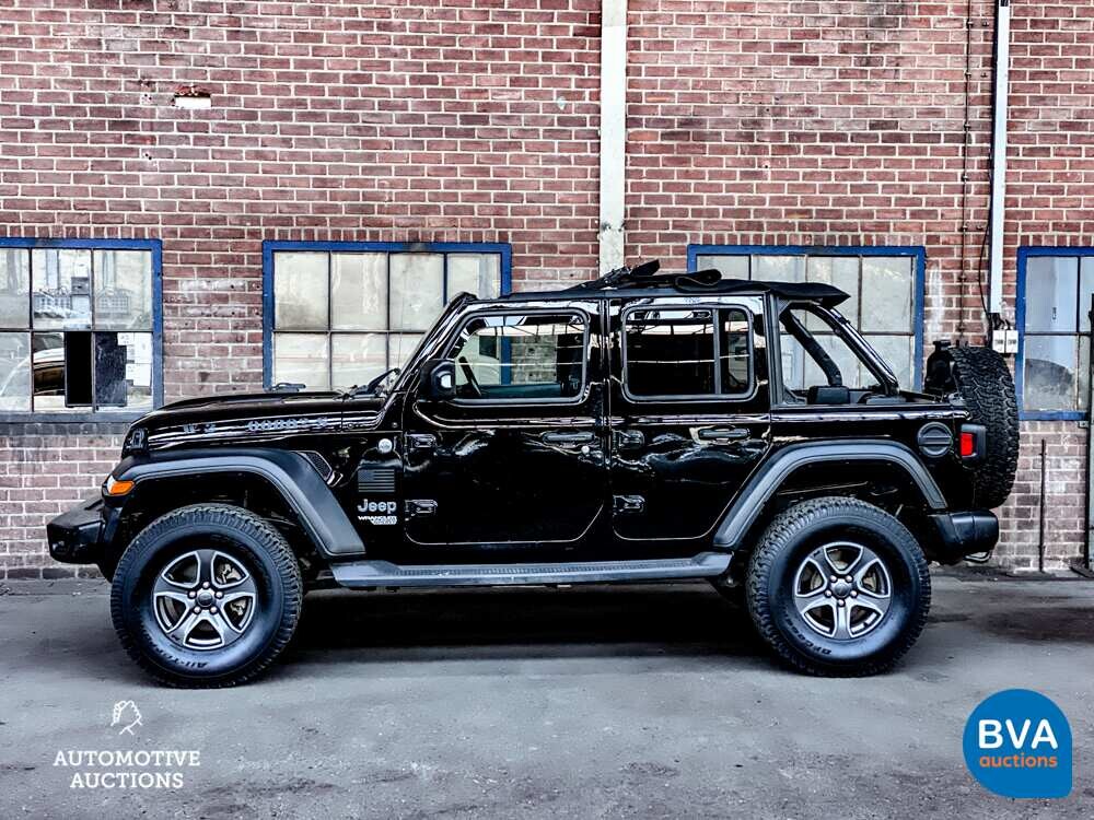 Jeep Wrangler 2.2D Sahara Cabriolet 200pk 2019, VRS-62-B