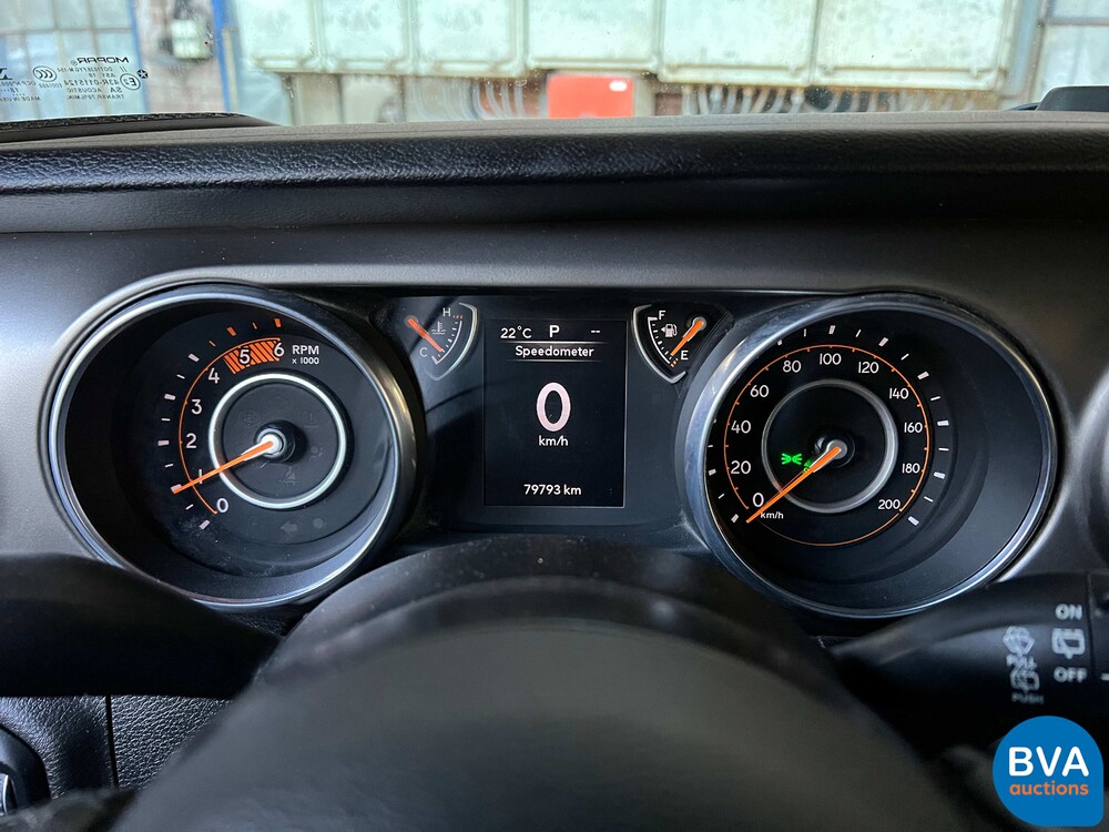 Jeep Wrangler 2.2D Sahara Cabriolet 200pk 2019, VRS-62-B