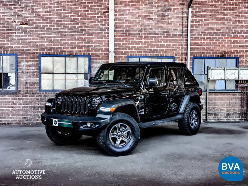 Jeep Wrangler  Sahara Cabriolet 200hp 2019, VRS-62-B. - Automotive  Auctions