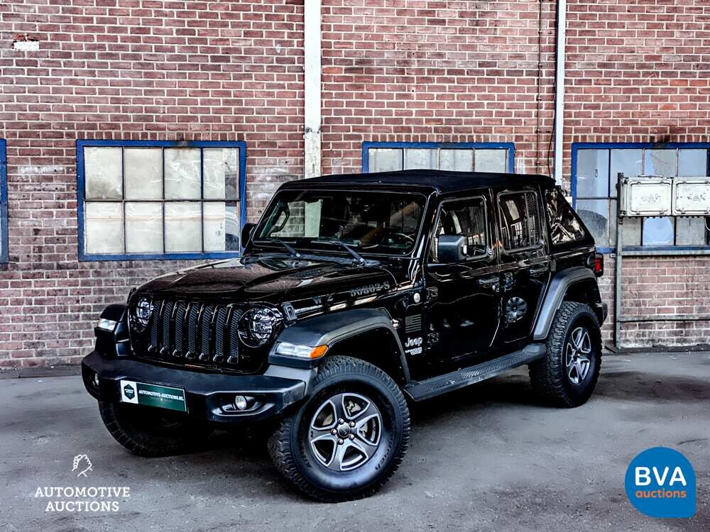 Jeep Wrangler 2.2D Sahara Cabriolet 200pk 2019, VRS-62-B