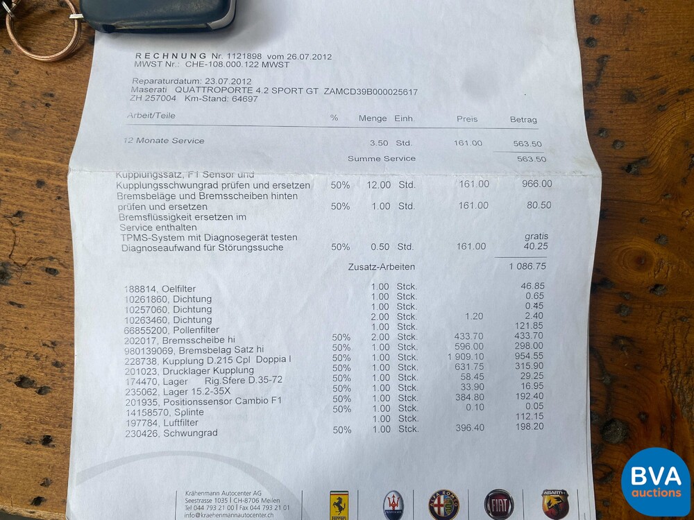 Maserati Quattroporte Executive GT 4.2 V8 400pk 2006 -YOUNGTIMER-