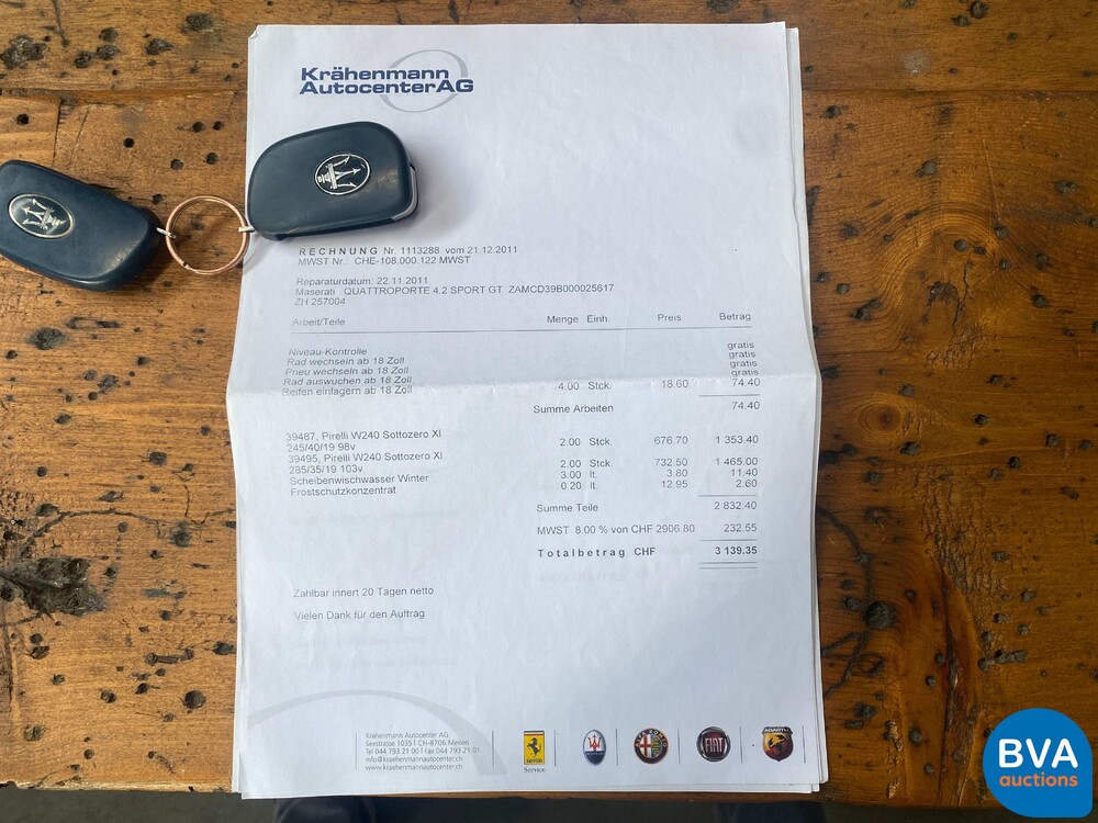 Maserati Quattroporte Executive GT 4.2 V8 400pk 2006 -YOUNGTIMER-