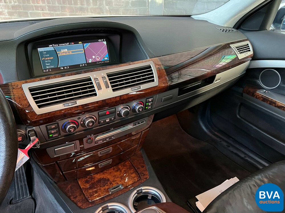 BMW 760Li E65 6.0 V12 7-serie 445pk 2007 -YOUNGTIMER-