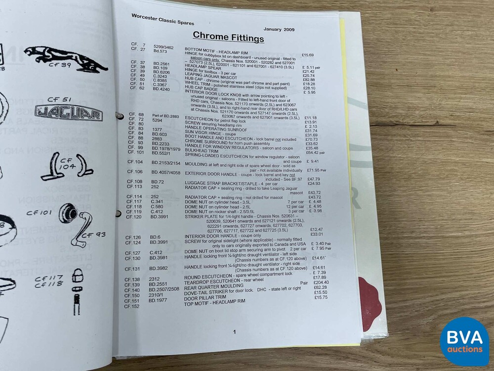 Jaguar Mark V DHC 170pk 1951, AM-72-75
