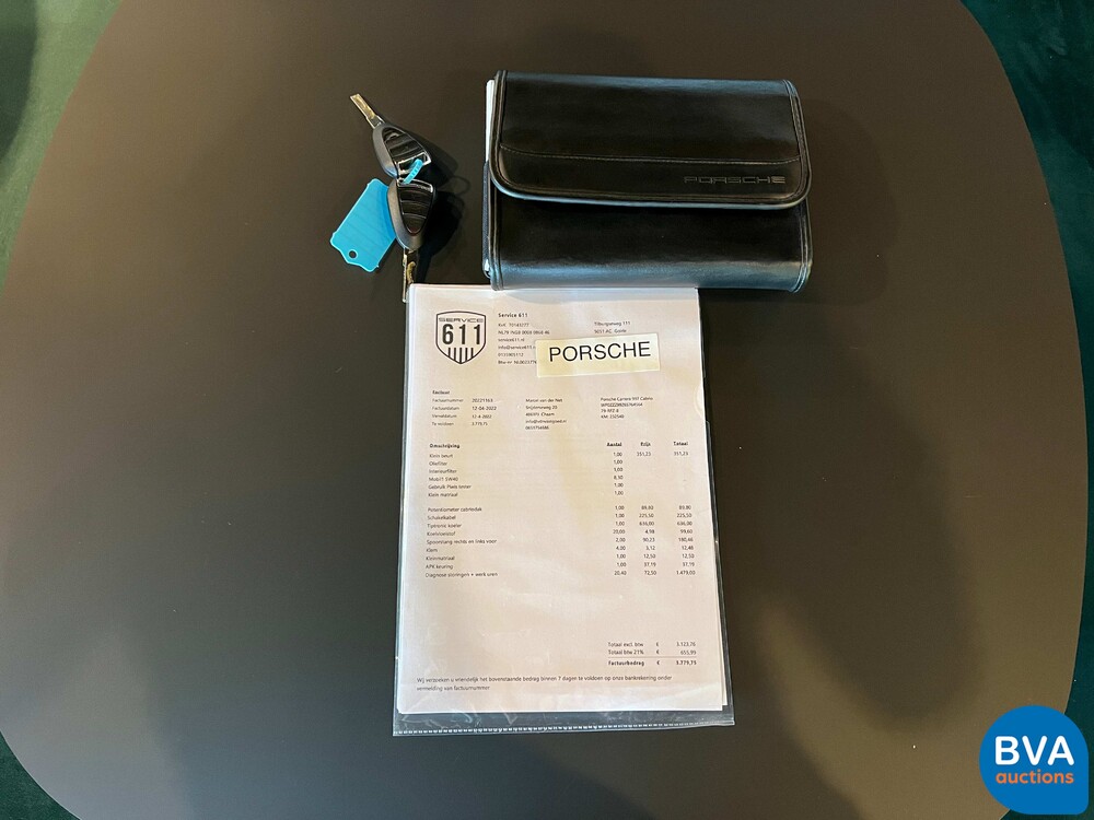 Porsche 911 3.8 Carrera 4S SportChrono Cabriolet 355pk 2006, 79-RFZ-8.