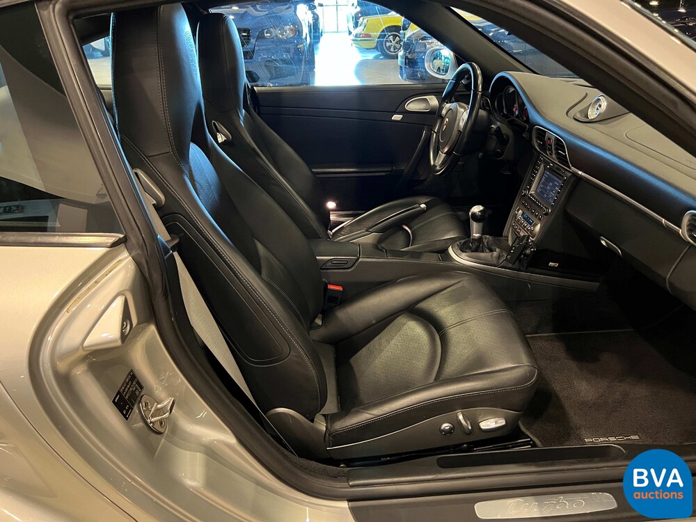 Porsche 911 997 3.6 Turbo 480pk 2007, Handgeschakeld, 72-KFV-4