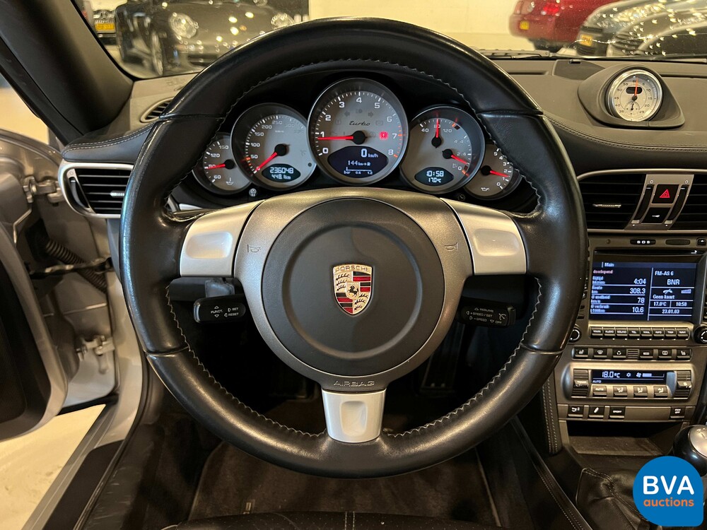 Porsche 911 997 3.6 Turbo 480pk 2007, Handgeschakeld, 72-KFV-4