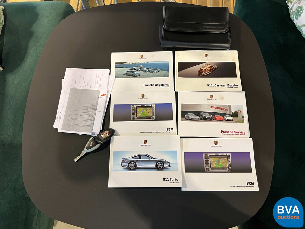 Porsche 911 997 3.6 Turbo 480pk 2007, Handgeschakeld, 72-KFV-4