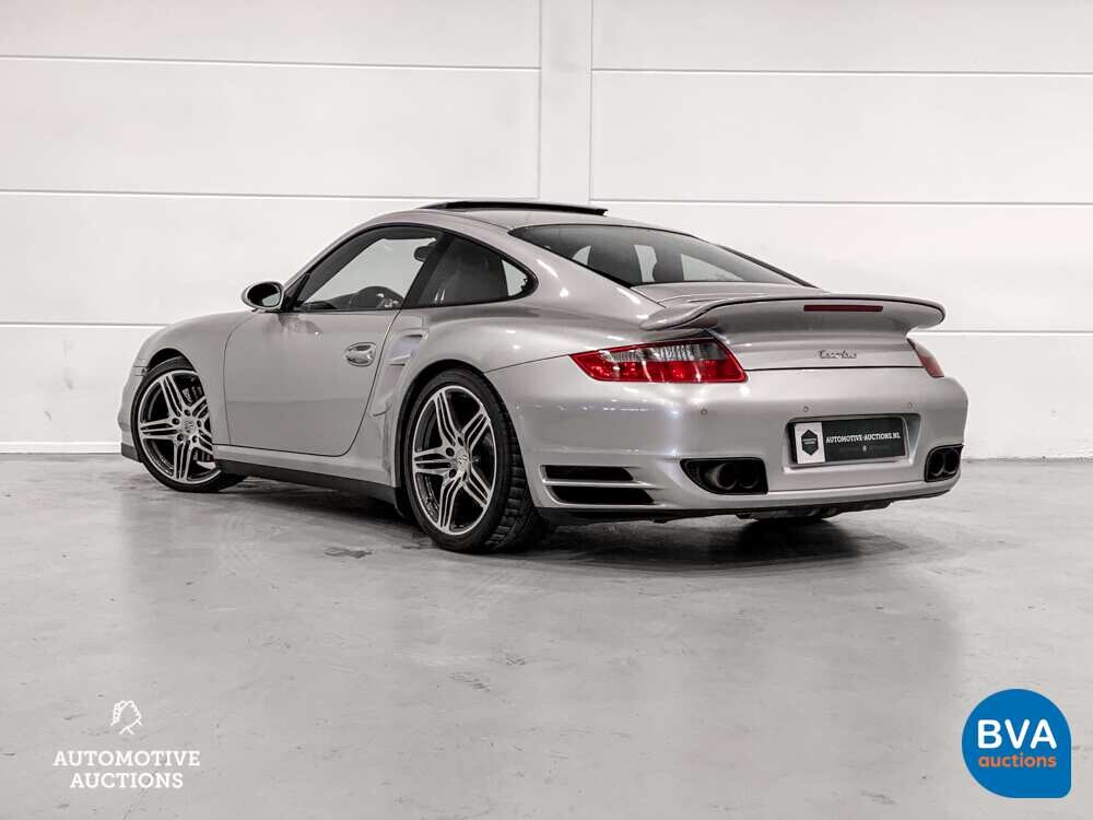Porsche 911 997 3.6 Turbo 480pk 2007, Handgeschakeld, 72-KFV-4