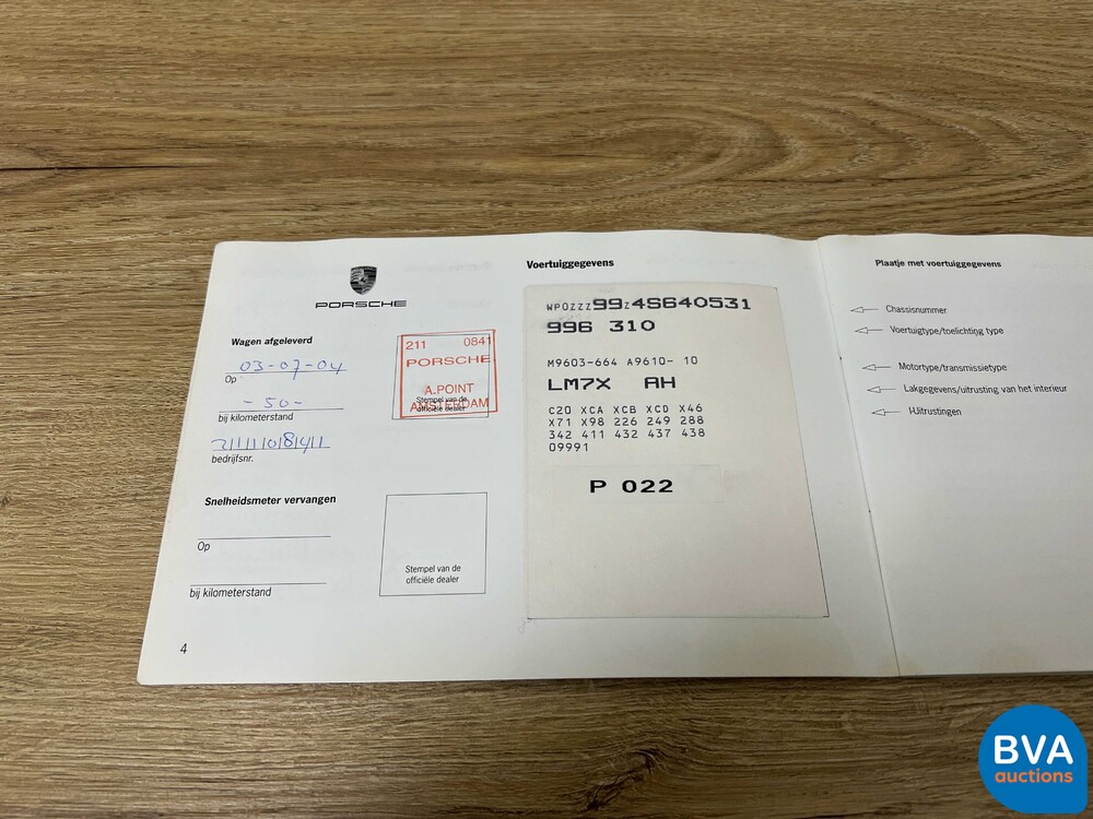 Porsche 911 996 3.6 Carrera Cabriolet 320hp 2004 -Org. NL-, 50-PH-TS.