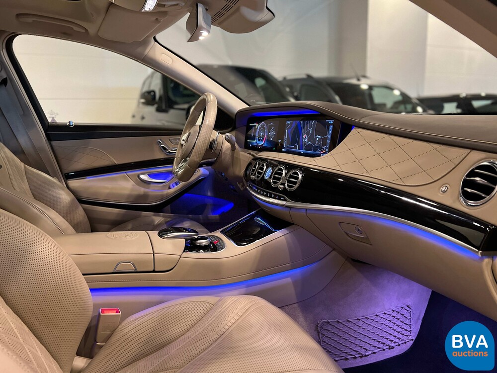 Mercedes-Benz S63 Lang AMG 4Matic+ S-klasse 612pk 2018 FACELIFT -Org. NL-, TJ-542-H