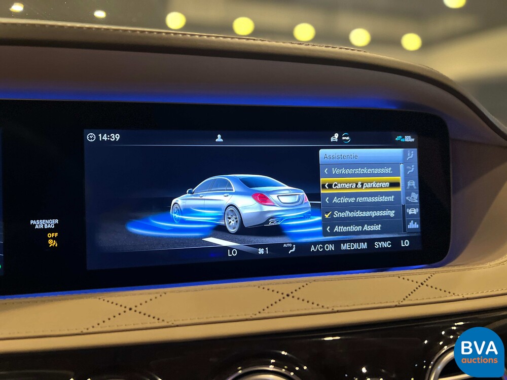 Mercedes-Benz S63 Lang AMG 4Matic+ S-klasse 612pk 2018 FACELIFT -Org. NL-, TJ-542-H