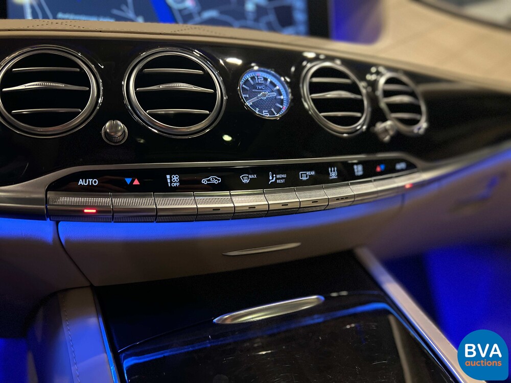 Mercedes-Benz S63 Lang AMG 4Matic+ S-klasse 612pk 2018 FACELIFT -Org. NL-, TJ-542-H