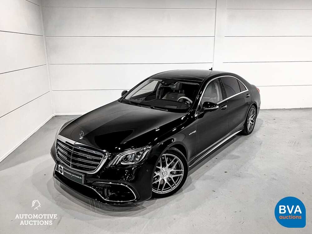 Mercedes-Benz S63 Lang AMG 4Matic+ S-klasse 612pk 2018 FACELIFT -Org. NL-, TJ-542-H