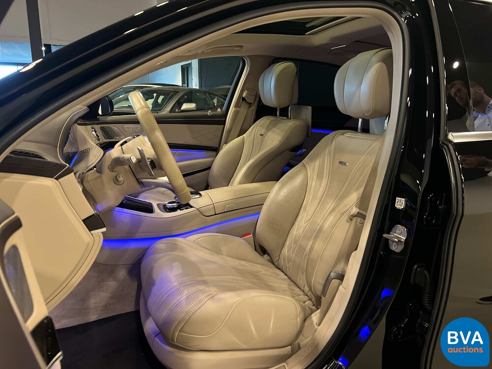 Mercedes-Benz S63 Lang AMG 4Matic+ S-klasse 612pk 2018 FACELIFT -Org. NL-, TJ-542-H