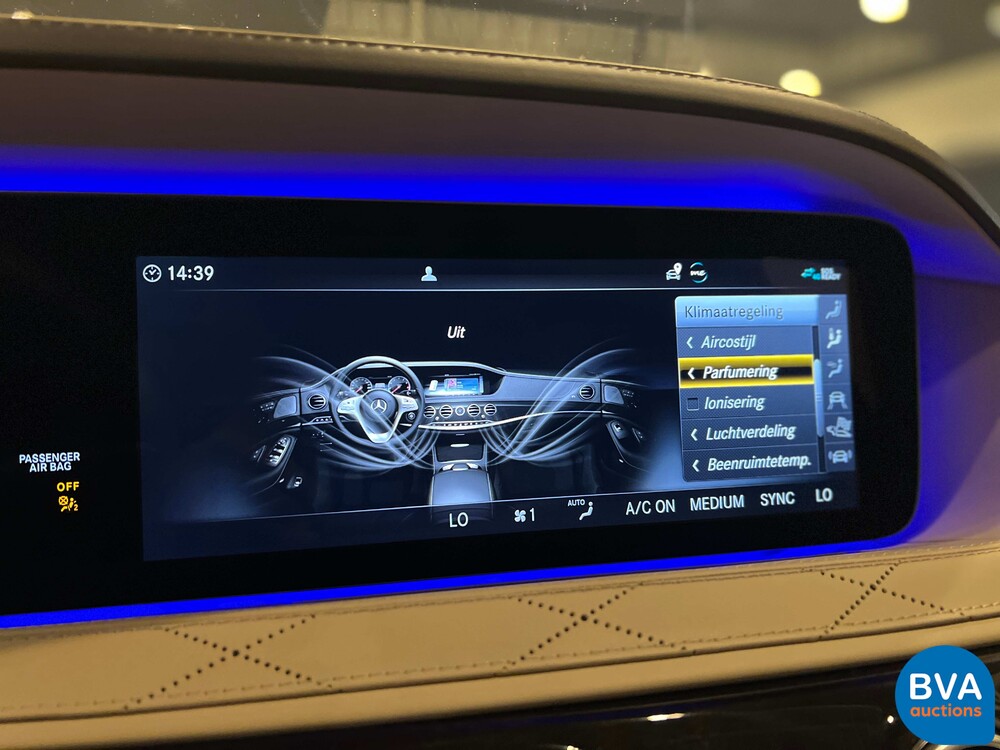 Mercedes-Benz S63 Lang AMG 4Matic+ S-klasse 612pk 2018 FACELIFT -Org. NL-, TJ-542-H