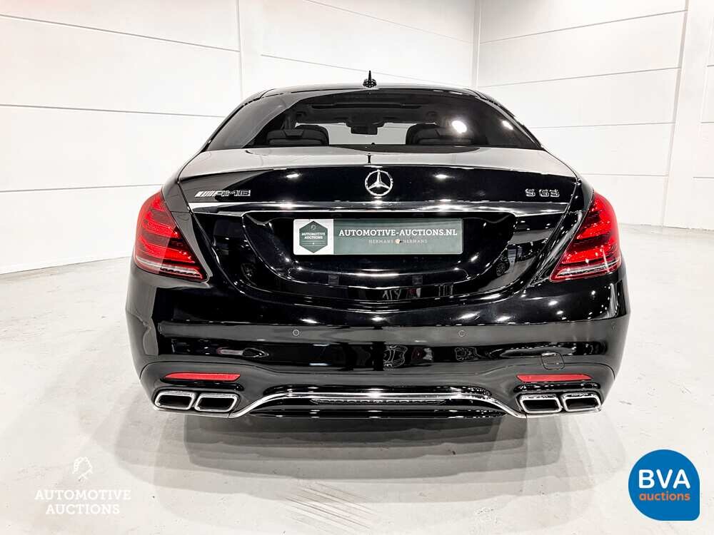 Mercedes-Benz S63 Lang AMG 4Matic+ S-klasse 612pk 2018 FACELIFT -Org. NL-, TJ-542-H