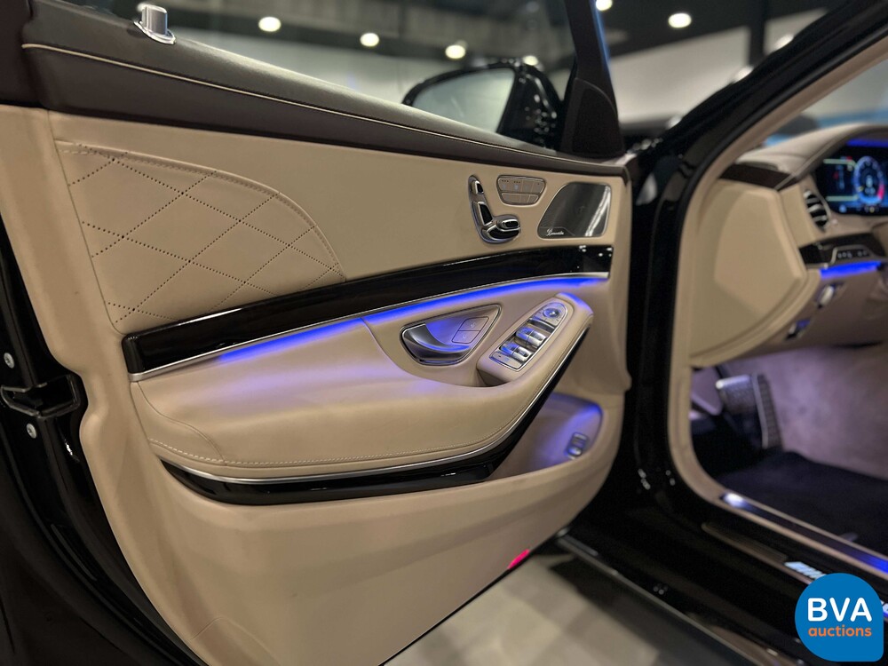 Mercedes-Benz S63 Lang AMG 4Matic+ S-klasse 612pk 2018 FACELIFT -Org. NL-, TJ-542-H
