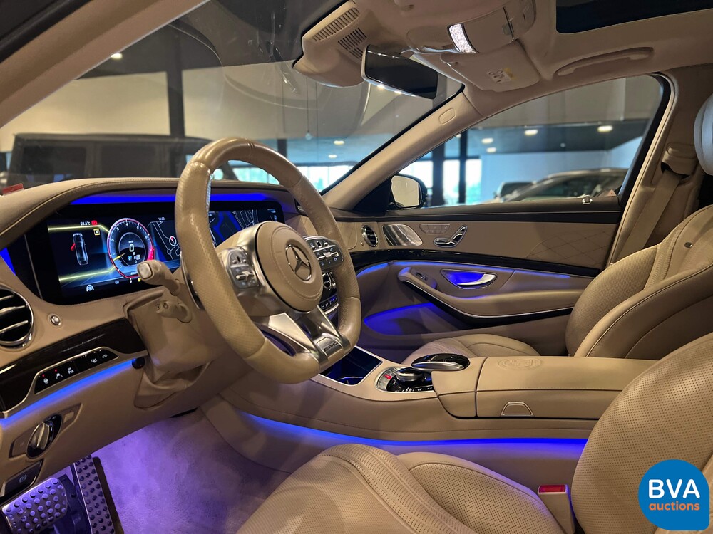 Mercedes-Benz S63 Lang AMG 4Matic+ S-klasse 612pk 2018 FACELIFT -Org. NL-, TJ-542-H