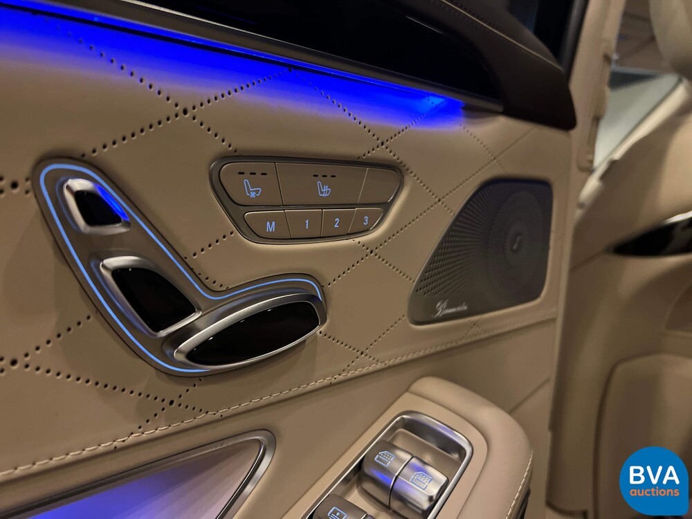 Mercedes-Benz S63 Lang AMG 4Matic+ S-klasse 612pk 2018 FACELIFT -Org. NL-, TJ-542-H